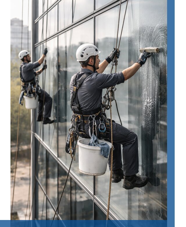 Мойка сплошного остекления в Клинцах, заказать от 312 р.| ВЫСОТНИК-Клы