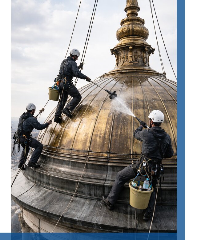 Мойка куполов и шпилей в Клинцах от 8317 р. - заказать | ВЫСОТНИК-Клы
