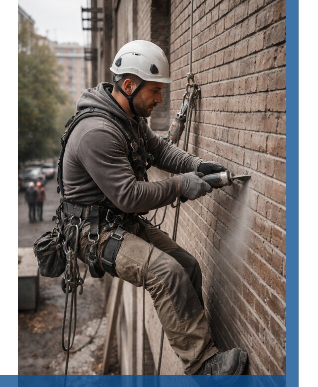 Расшивка кирпичных швов в Клинцах от 624 р. | ВЫСОТНИК-Клы