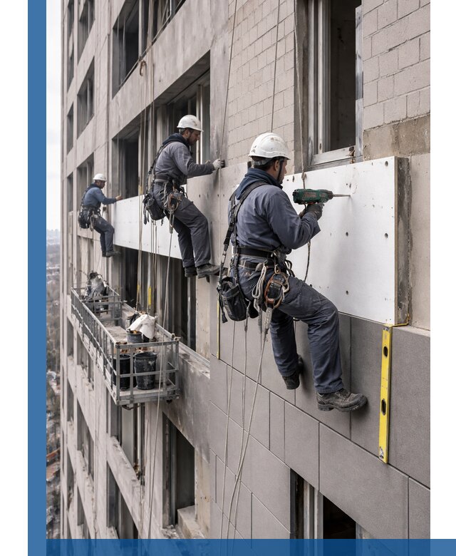 Монтаж фасадных термопанелей высокого качества в Клинцах