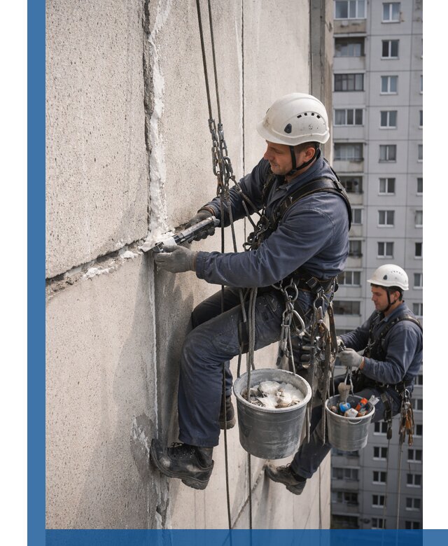 Утепление межпанельных швов в Клинцах профессионально и надежно