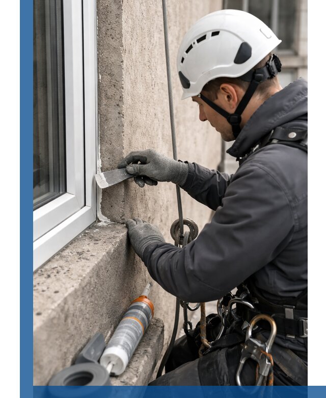 Герметизация монтажных швов окон в Клинцах с гарантией качества