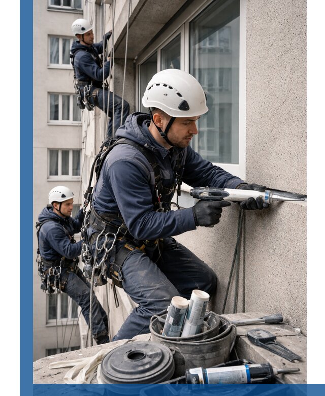 Герметизация швов лоджии в Клинцах профессионально и надежно