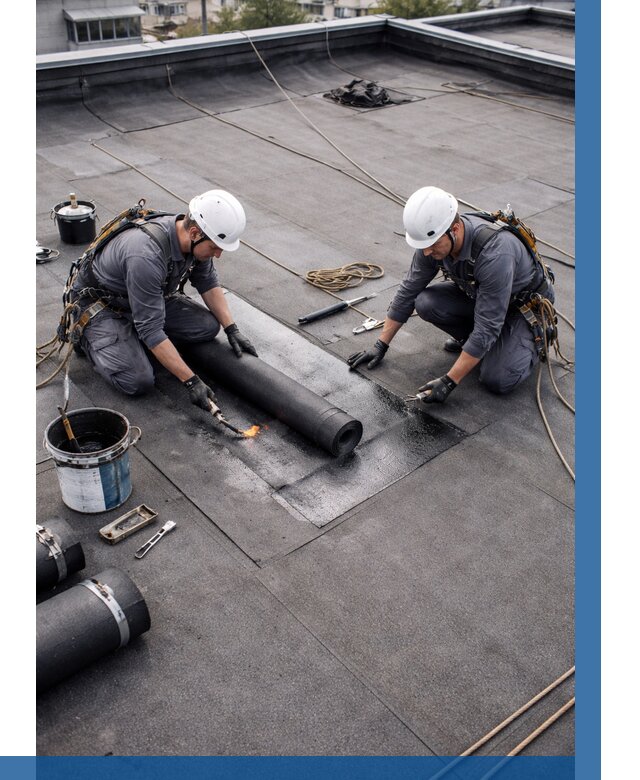 Ремонт мягкой кровли под ключ в Клинцах от 728 р. | ВЫСОТНИК-Клы