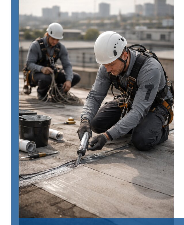 Аварийное и капитальное устранение протечек кровли в Клинцах