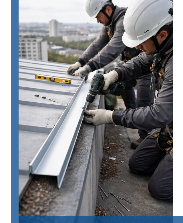 Монтаж капельника на кровле в Клинцах с гарантией качества