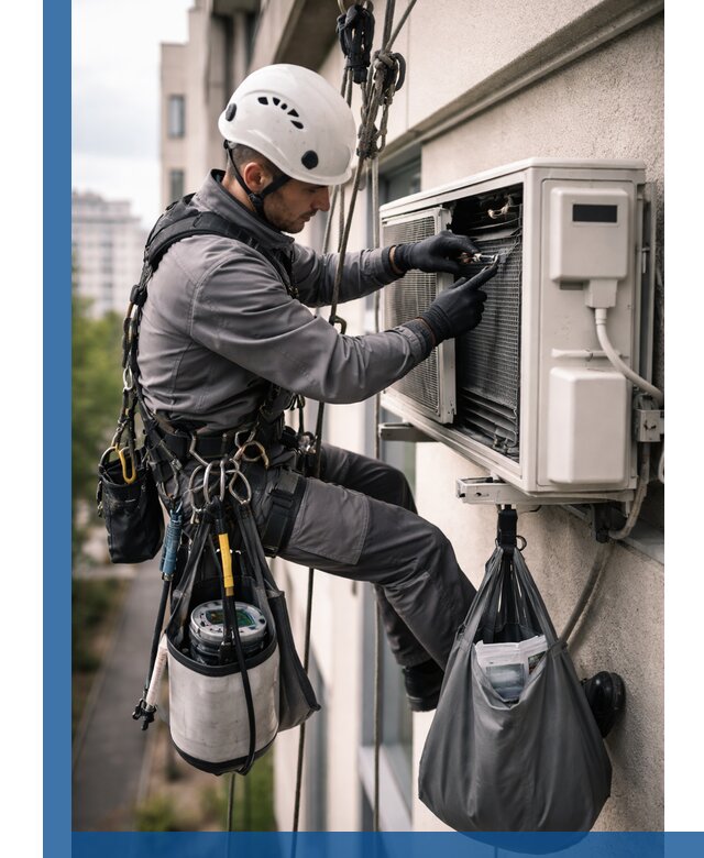 Обслуживание внешнего блока кондиционера в Клинцах профессионально