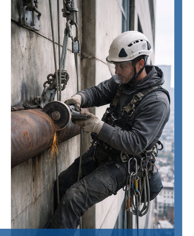 Резка металла на высоте в Клинцах по цене от 4678 р. | ВЫСОТНИК-Клы