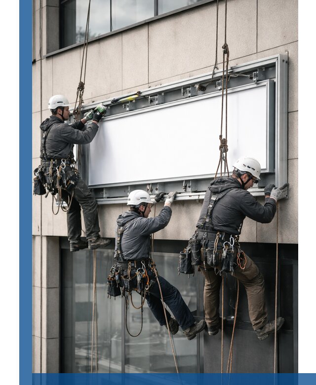 Профессиональный монтаж светового короба под ключ в Клинцах