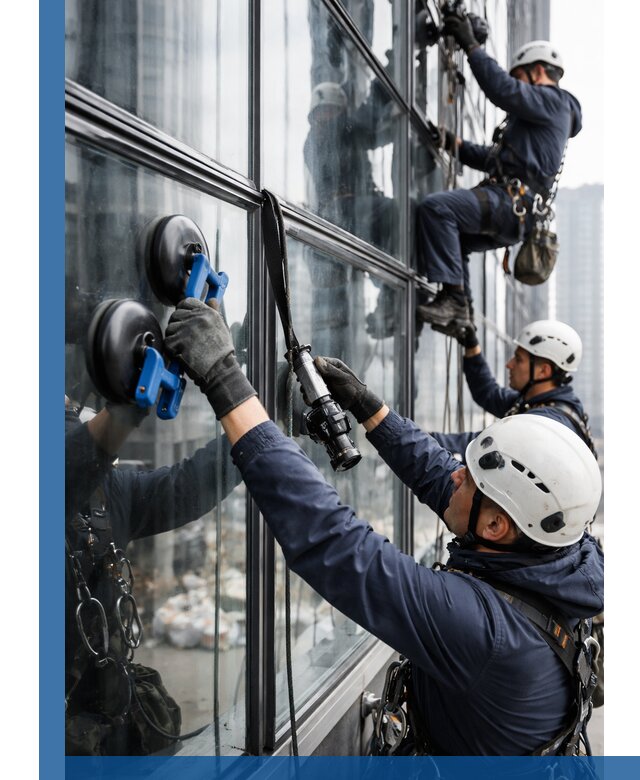 Радиусное остекление фасадов под ключ в Клинцах с гарантиями