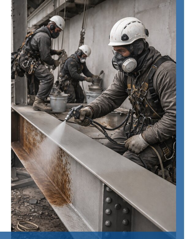 Антикоррозионная покраска металла в Клинцах от 728 р. | ВЫСОТНИК-Клы