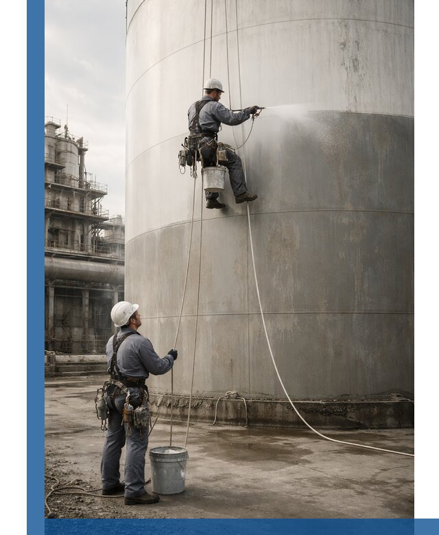 Покраска стальных резервуаров и емкостей в Клинцах профессионально