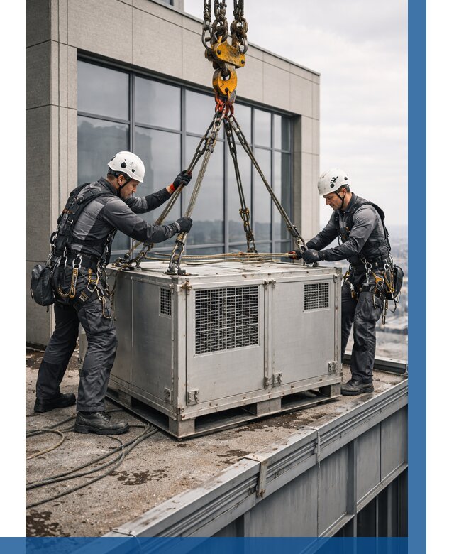 Такелажные работы на высоте в Клинцах от 8317 р. | ВЫСОТНИК-Клы