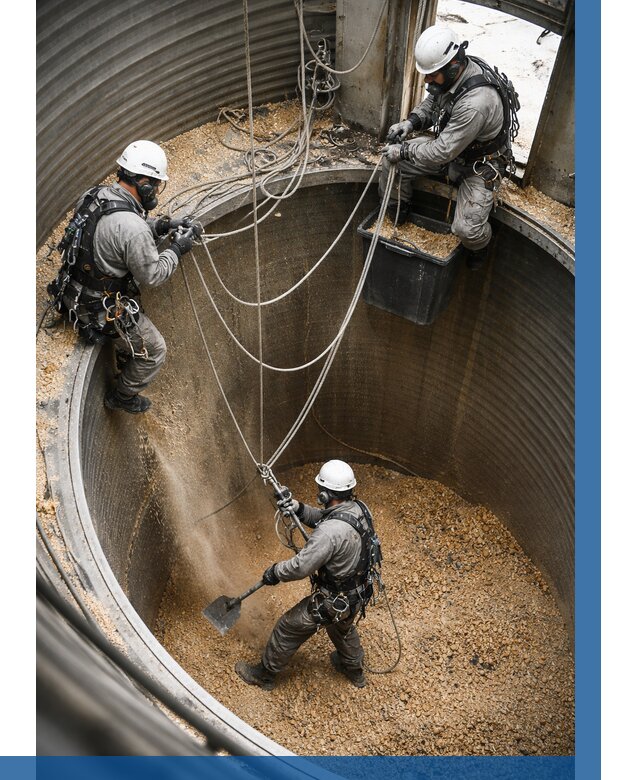 Чистка зерновых бункеров в Клинцах от 12475 р. | ВЫСОТНИК-Клы