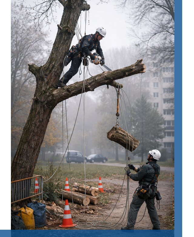Удаление аварийных деревьев в Клинцах от 15594 р. | ВЫСОТНИК-Клы