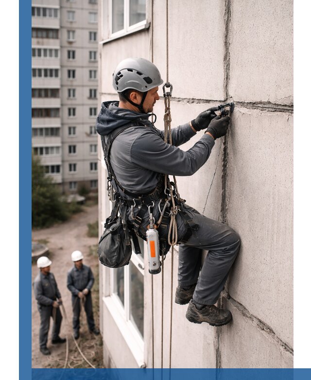 Обследование межпанельных швов и герметизация в Клинцах