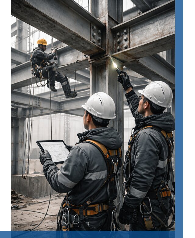 Обследование металлоконструкций в Клинцах от 5718 р. | ВЫСОТНИК-Клы